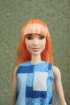 Mattel - Barbie - Fashionistas #060 - Patchwork Denim - Original - кукла